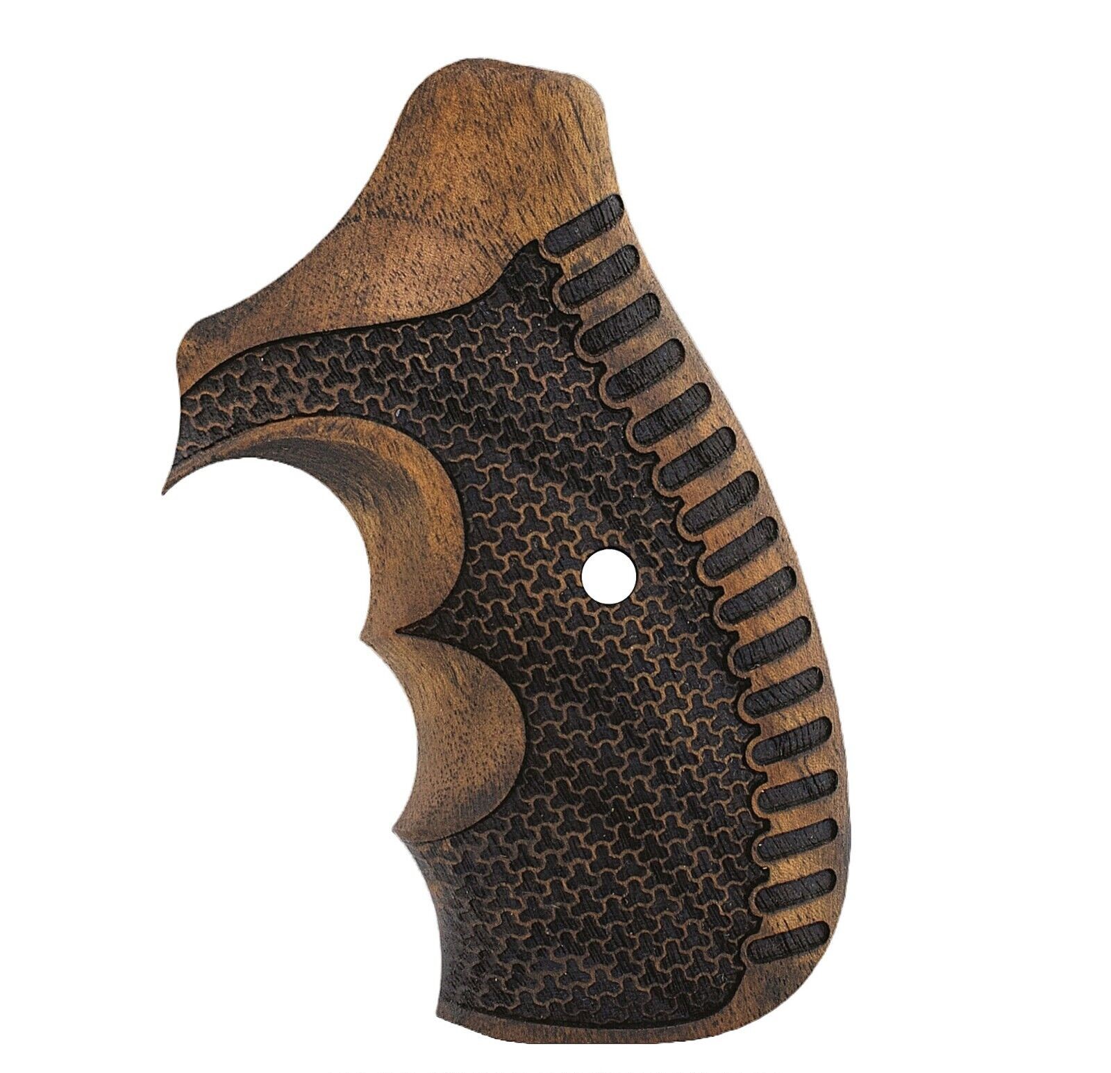 Grip For S&W K - L - X .38 .357 Frame Closed Back Round Butt