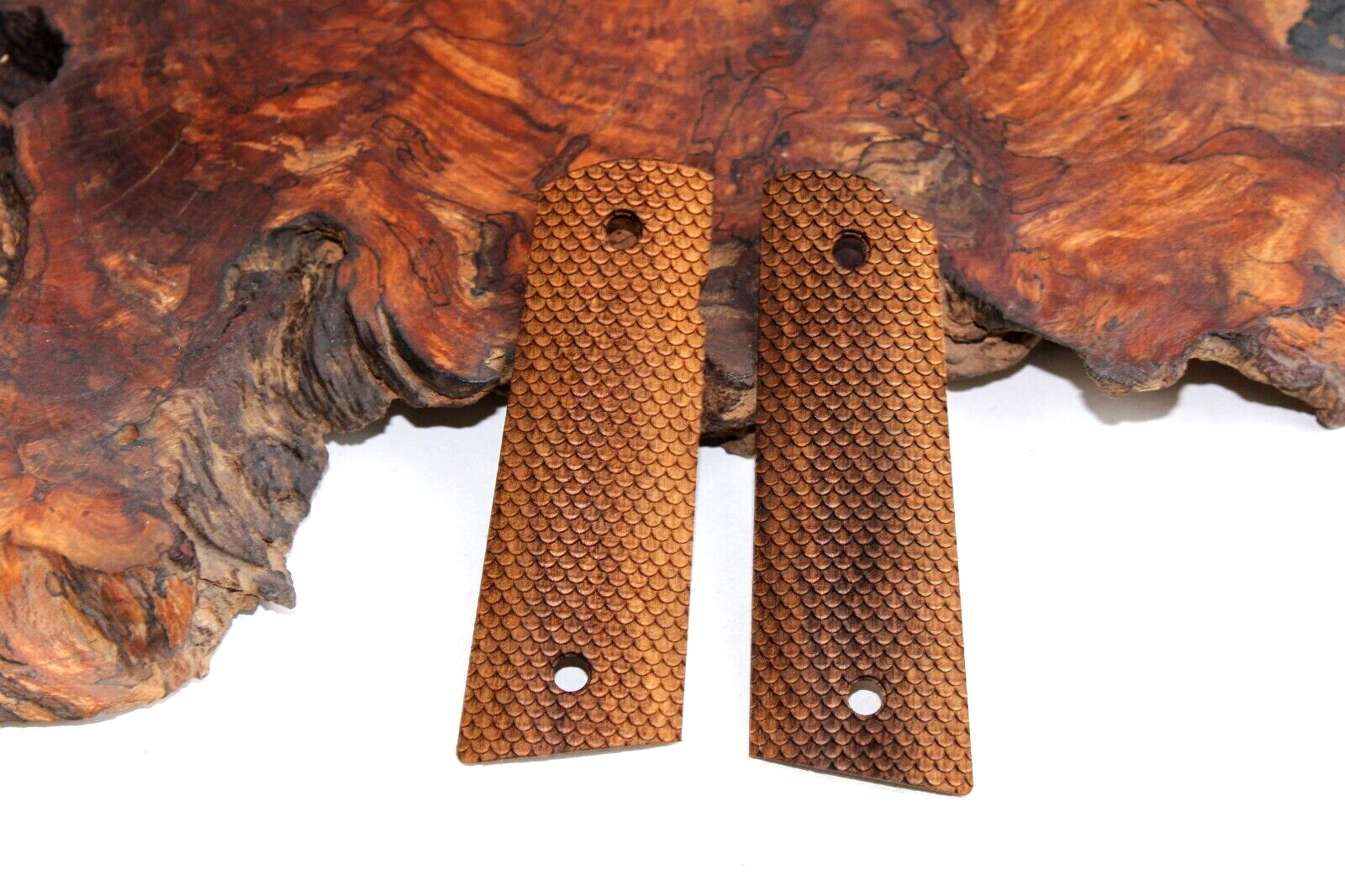 New Colt 1911 Grips, Full Size Walnut Wood Grips
