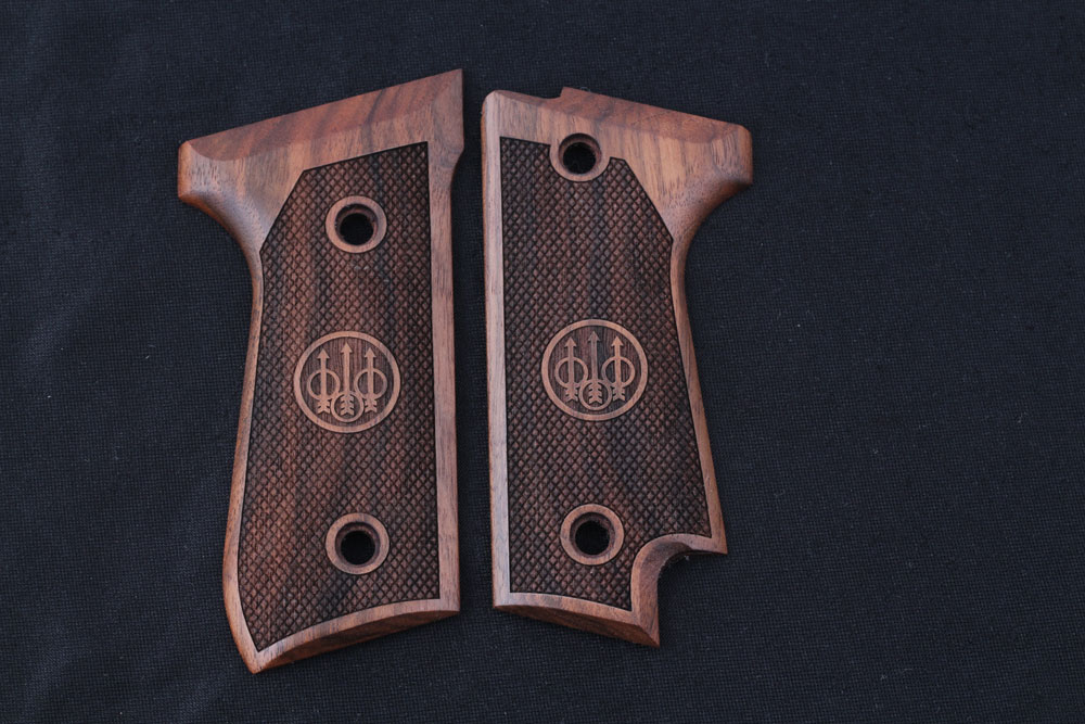 Beretta 92S Ceviz Ağacı Lazer Logo 