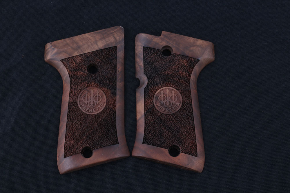 Beretta Compact Type M Kök Ceviz Ağacı Lazer Logo 