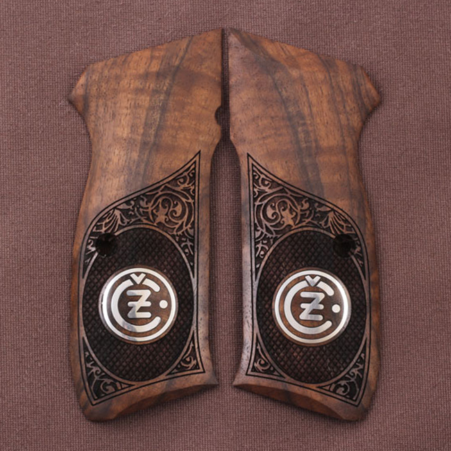 Cz 75B, 75BD, 85 KADET SHADOW1 Ceviz Ağacı Gümüş Logo 