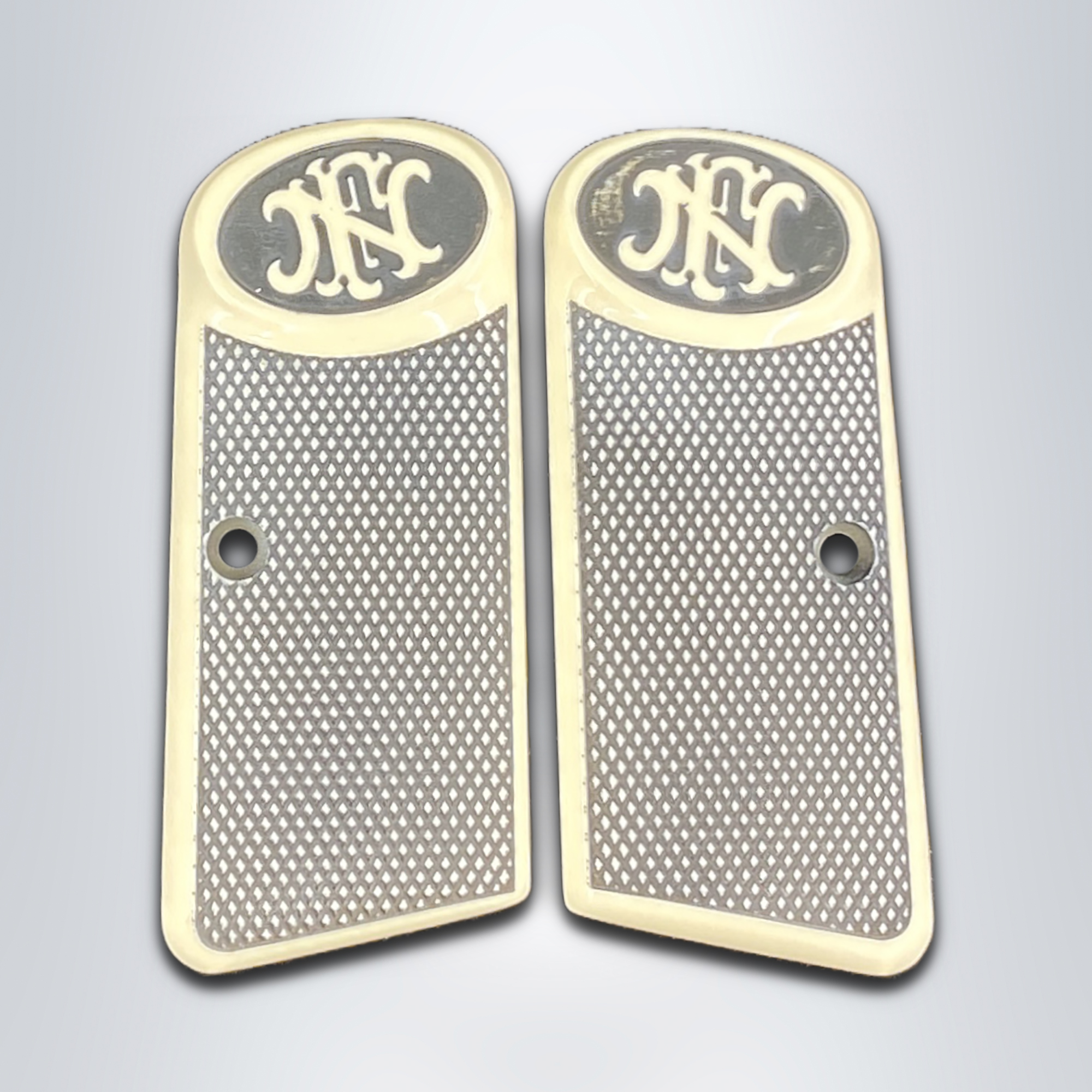 Browning FN 1910 Fildişi Akrilik Lazer Logo 