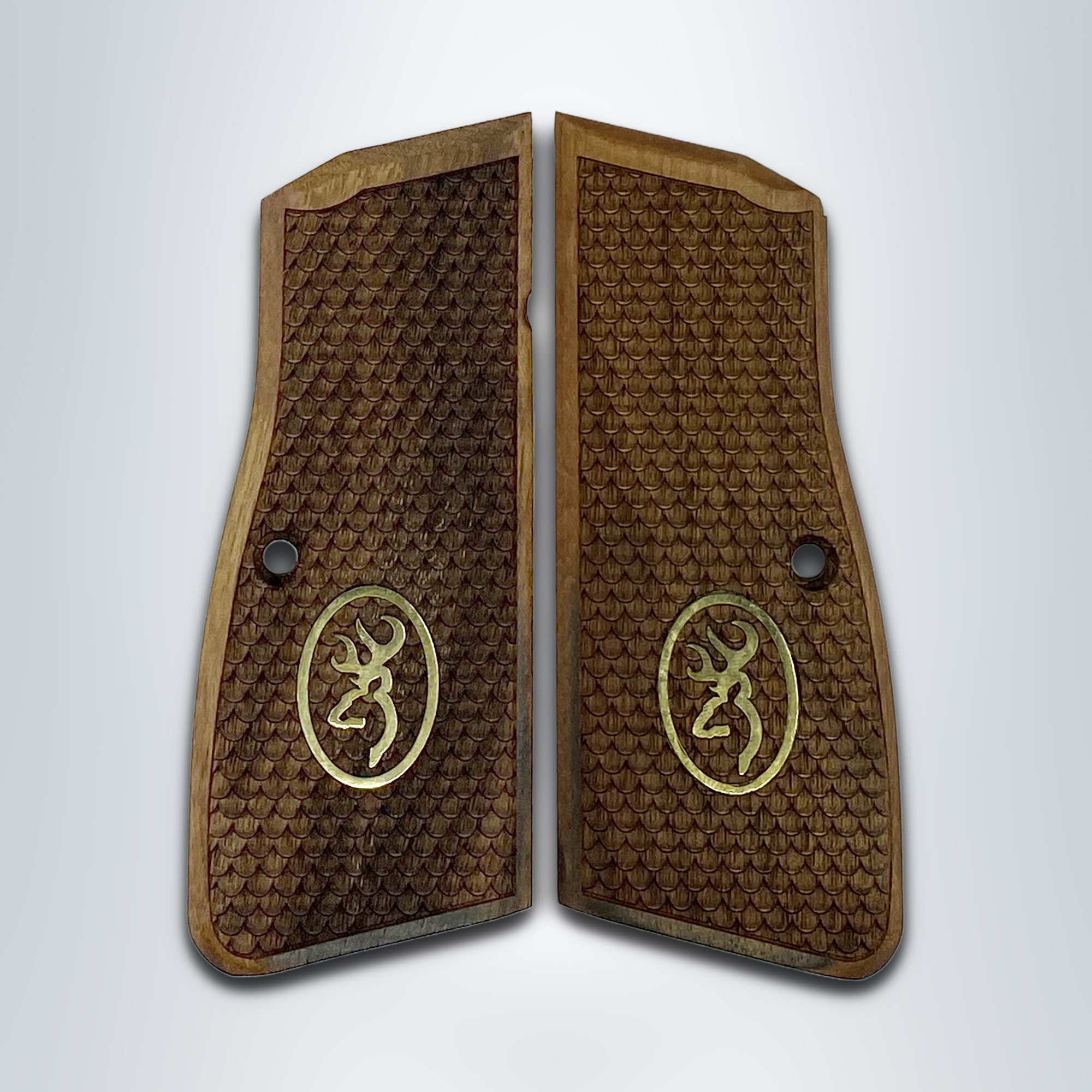 Browning MK3 Ceviz Ağacı Pirinç Logo 