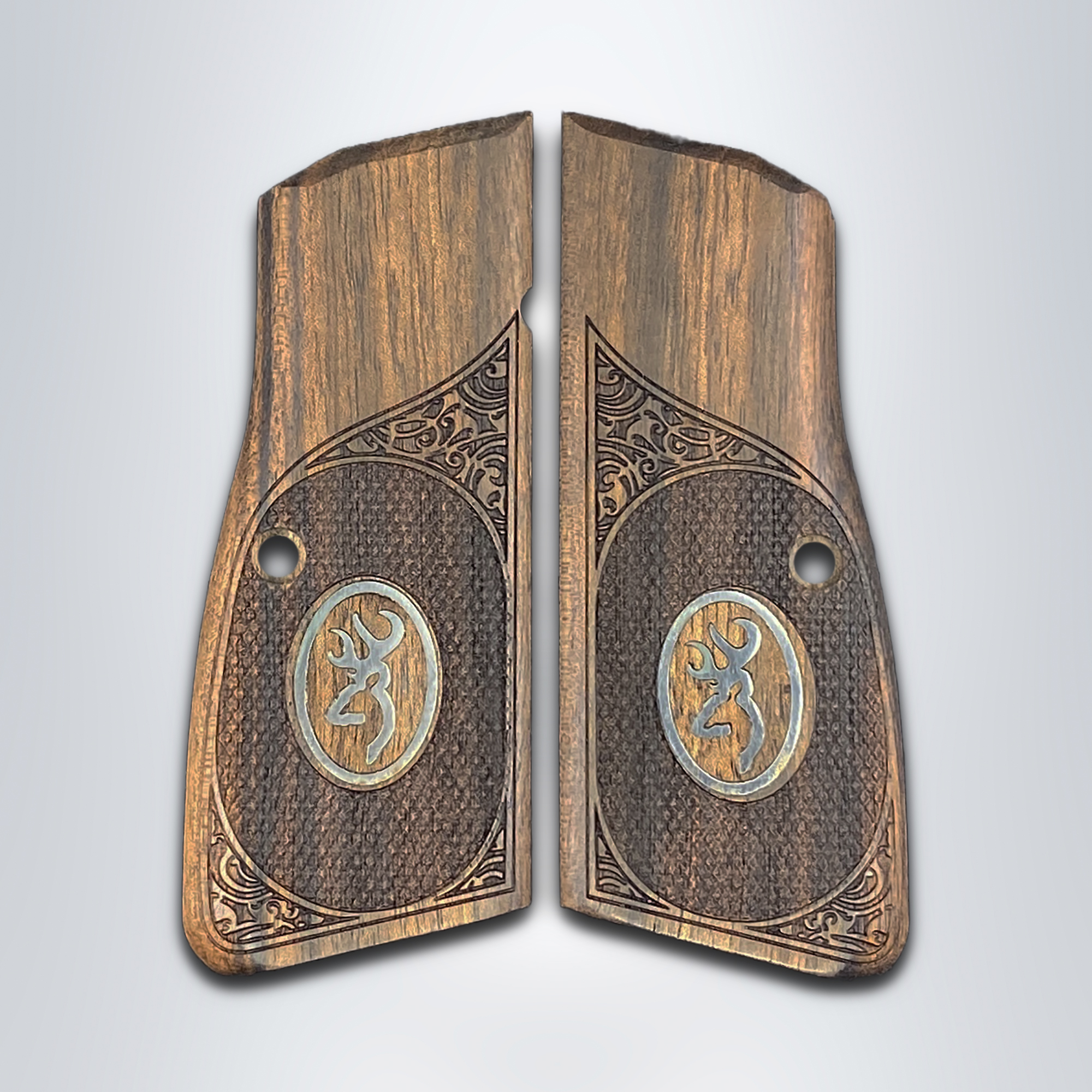 Browning MK3 Ceviz Ağacı Gümüş Logo 