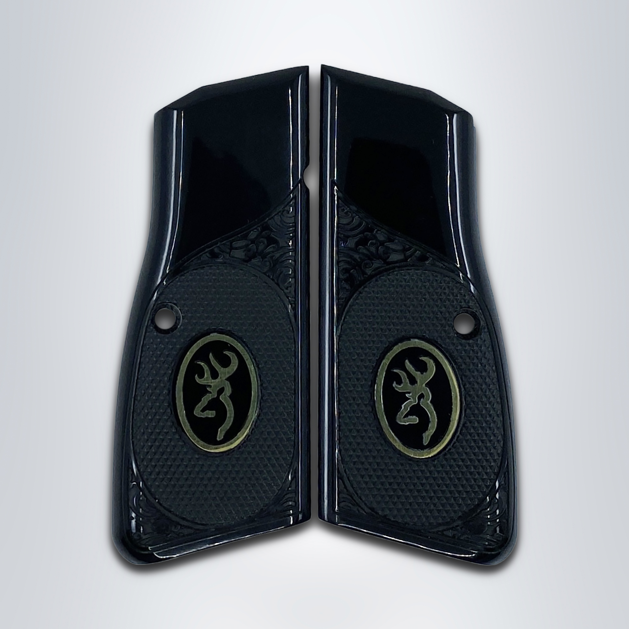 Browning MK3 Siyah Akrilik Pirinç Logo 