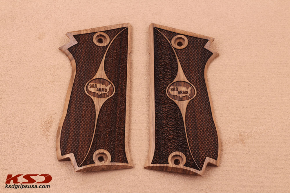 SAR (Sarsılmaz) K 2 45 Ceviz Ağacı Lazer Logo 