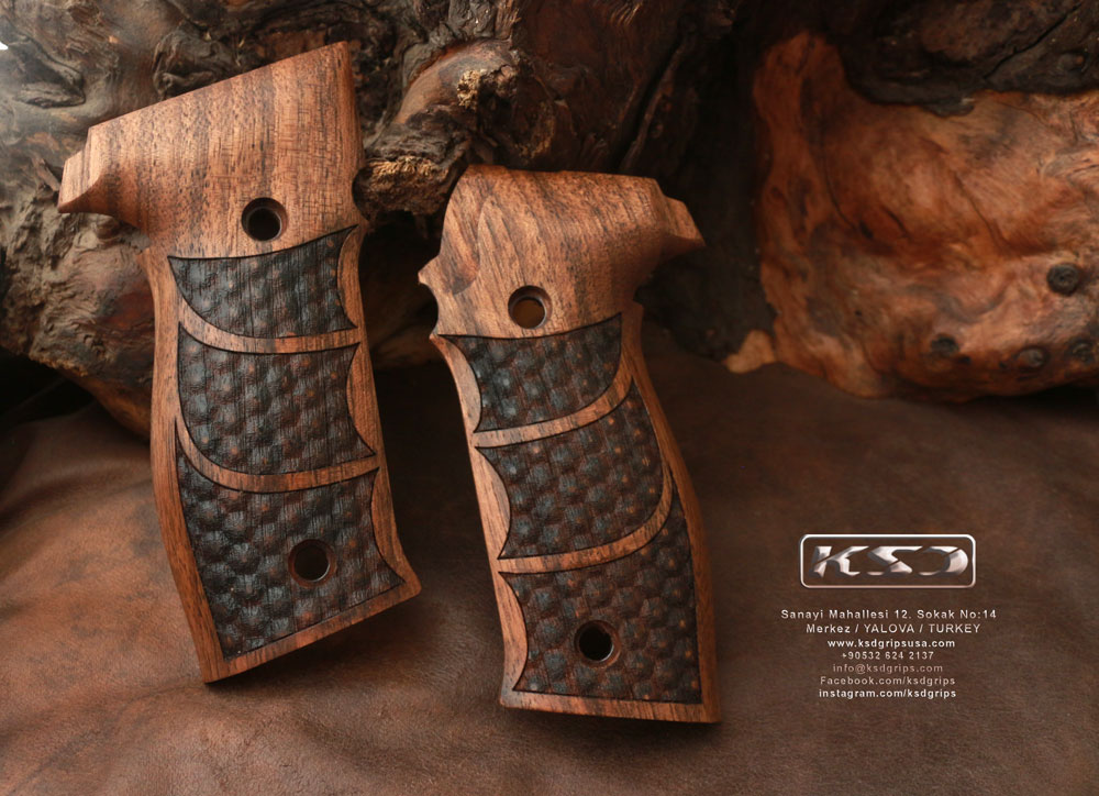 Sig Sauer P226 / P226 SL / P226 Sport / P226 Sport II / P226 Sport II SL / P226 Sport II SL PPC Ceviz Ağacı Logo Yok 