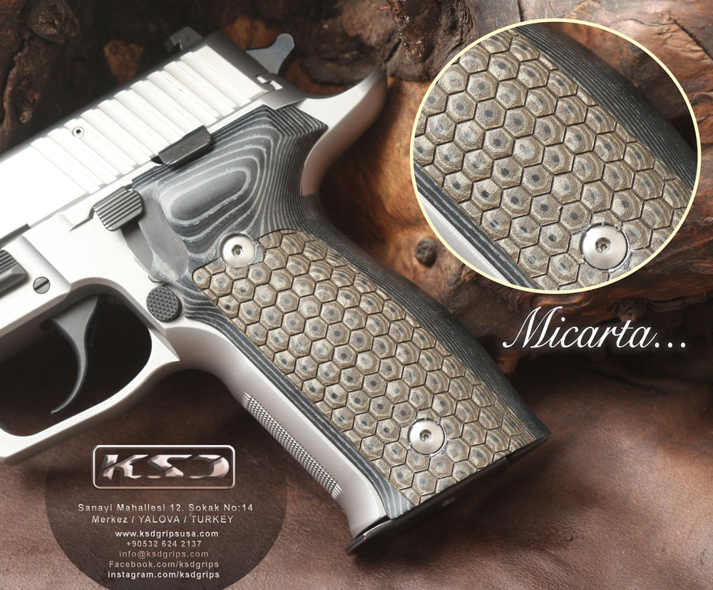 Sig Sauer P226 / P226 SL / P226 Sport / P226 Sport II / P226 Sport II SL / P226 Sport II SL PPC Mikarta Logo Yok 