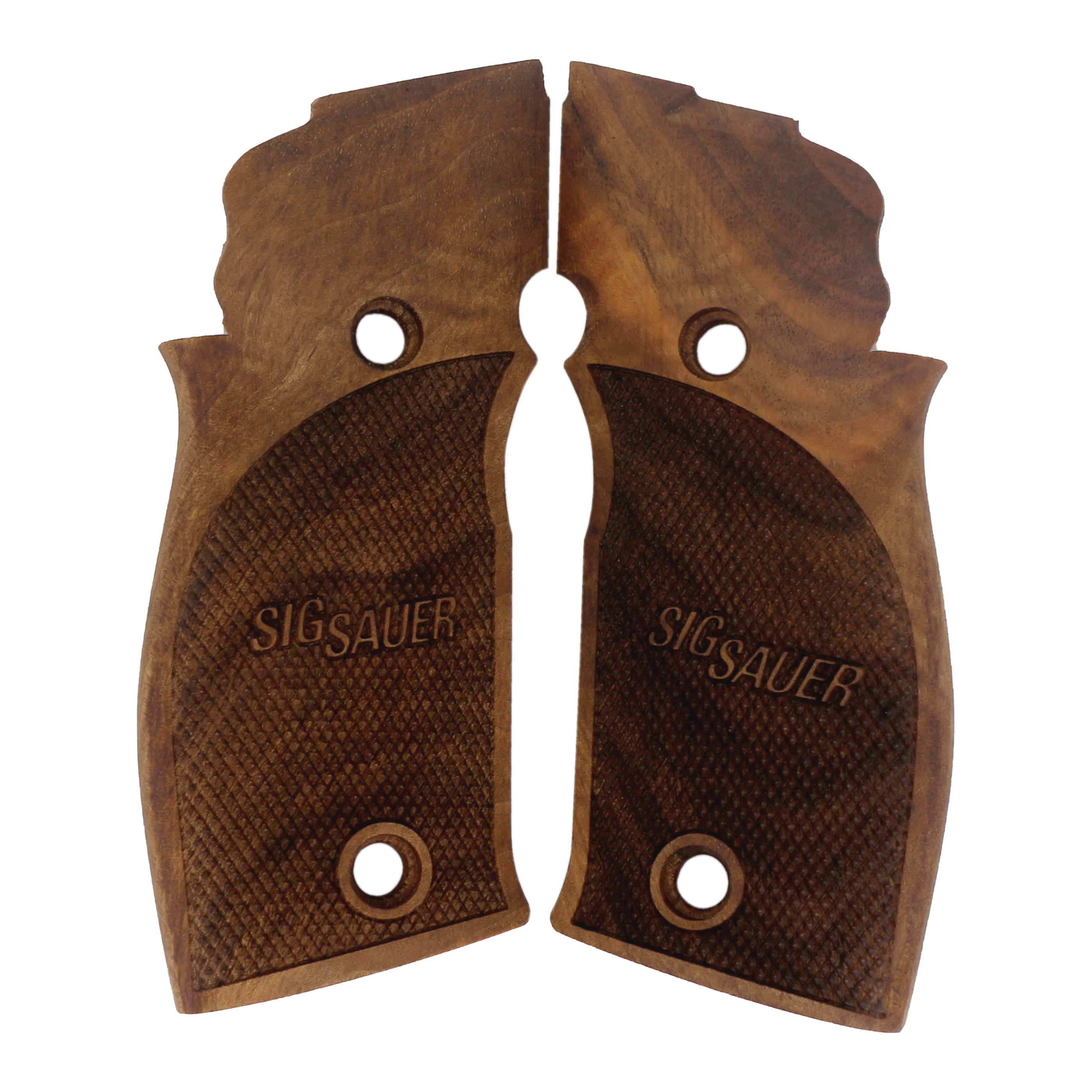 Sig Sauer X-Five P226 / X-Five SO / X-Five AL / X-Six / X-Six AL Ceviz Ağacı Lazer Logo 