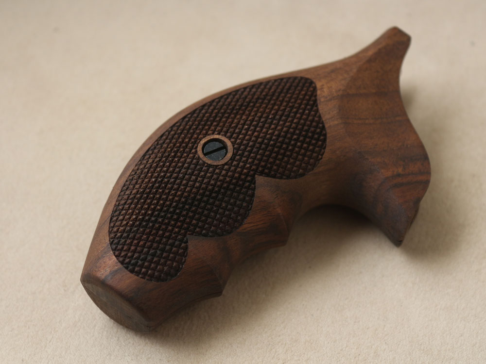 Smith Wesson J Frame Round Butt Models Ceviz Ağacı Logo Yok 