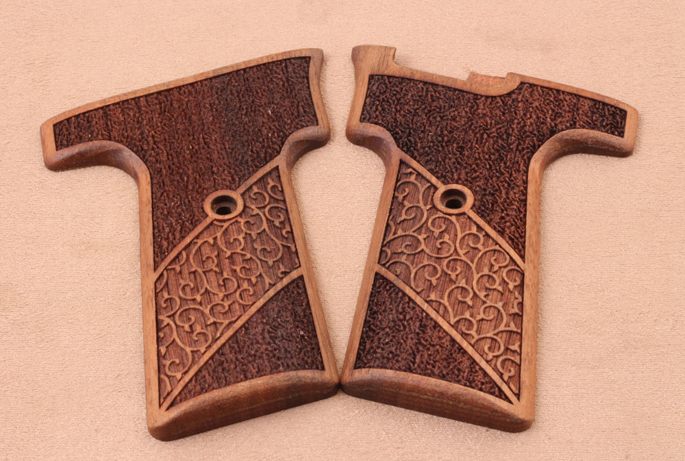 Webley & Scott 1911 (7.65mm) Ceviz Ağacı Logo Yok 